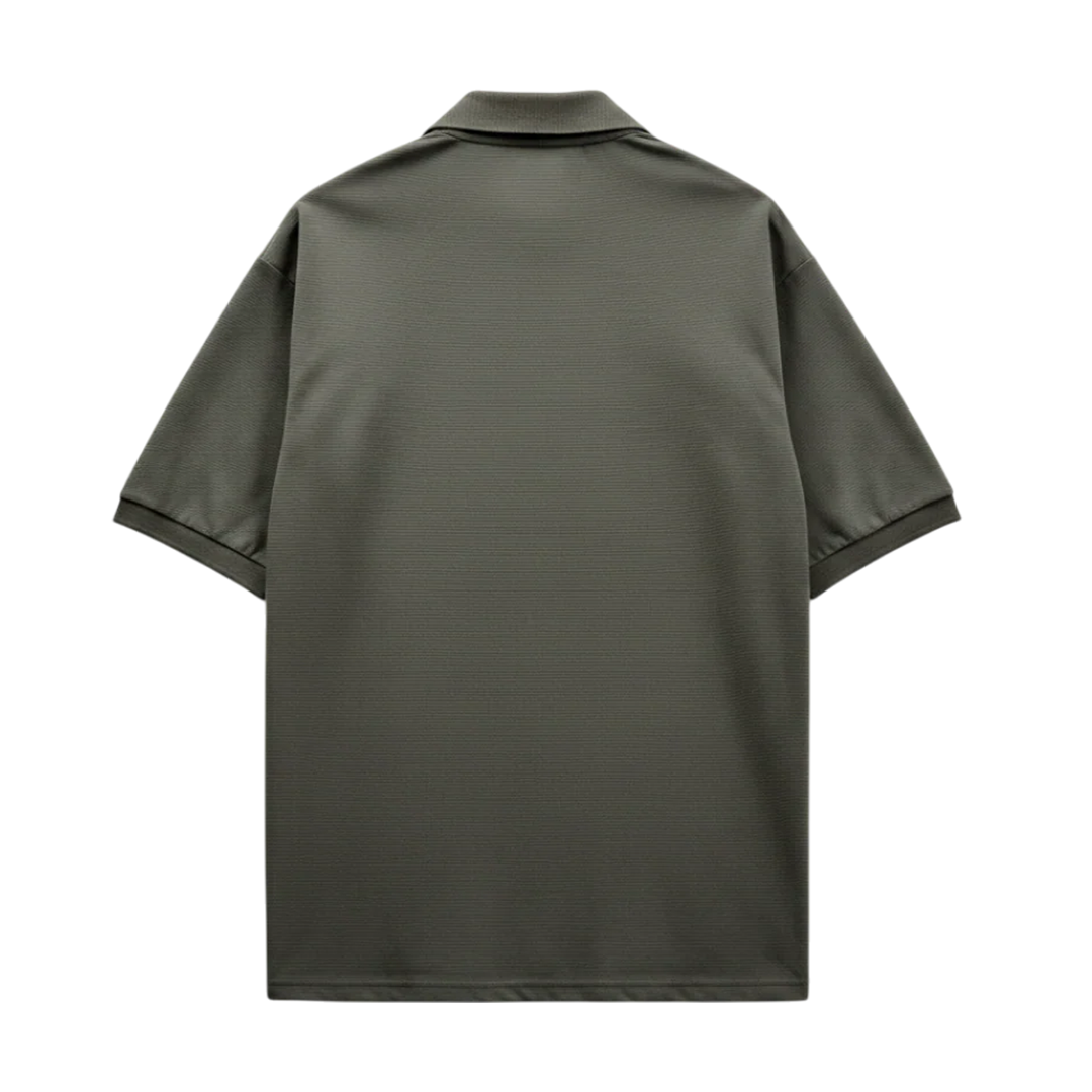 Gucci Web Stripe Cotton Polo Shirt