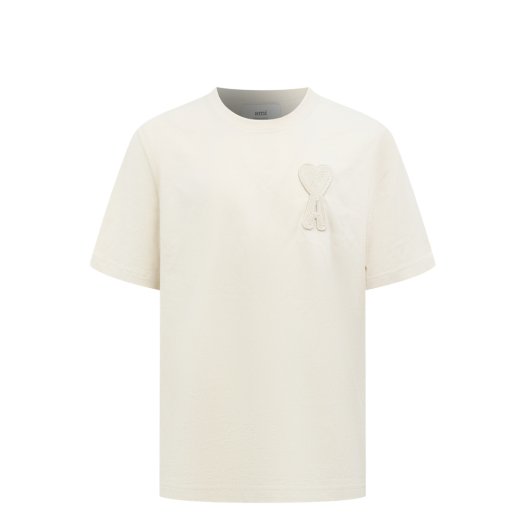 De Coeur Knitted Patch T-shirt