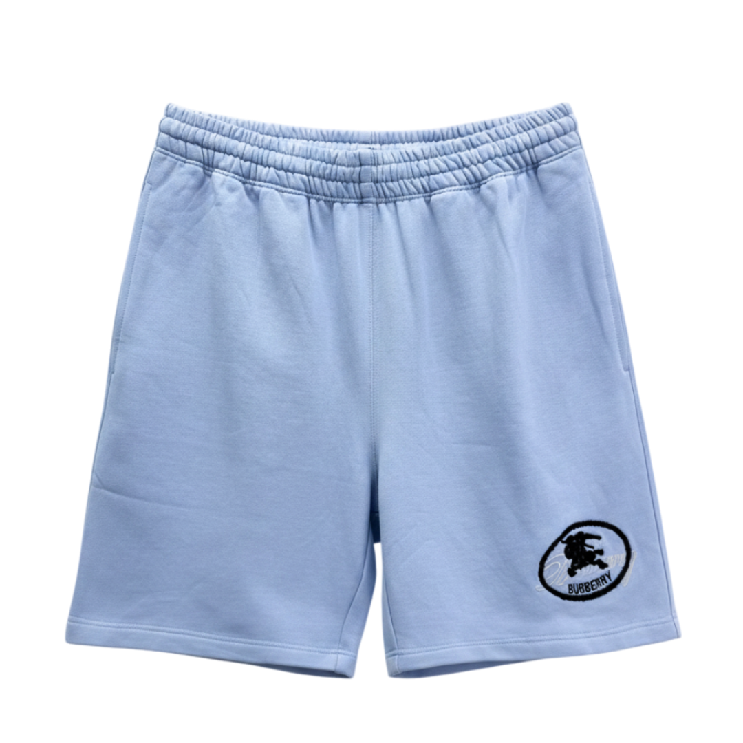 Logo Graphic Cotton Sweat Shorts