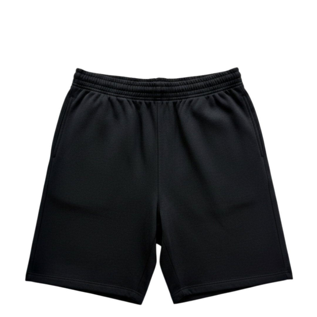 Logo Graphic Cotton Sweat Shorts