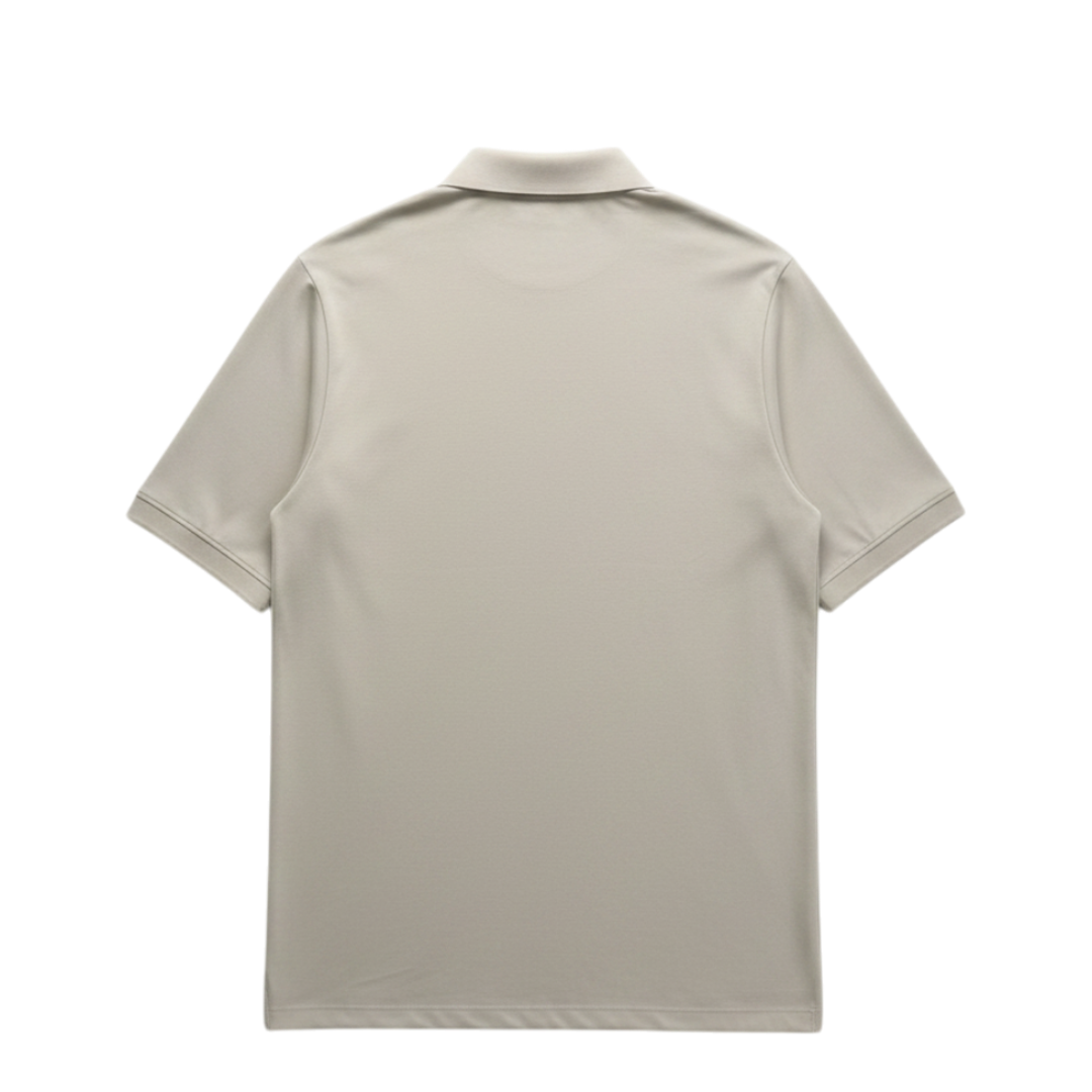 Rose Jacquard Cotton Polo Shirt