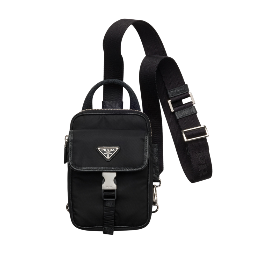 Re-Nylon and Saffiano Leather Smartphone Cases