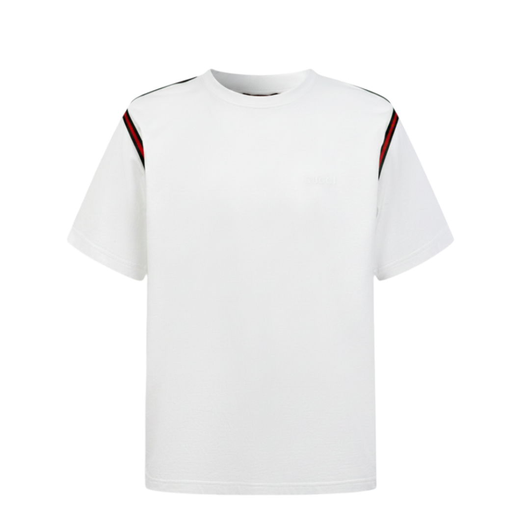 logo-embroidered cotton T-shirt