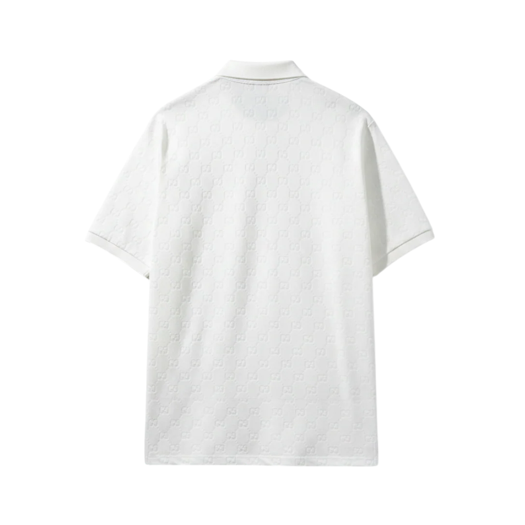 Gucci GG Cotton Wool Polo Shirt