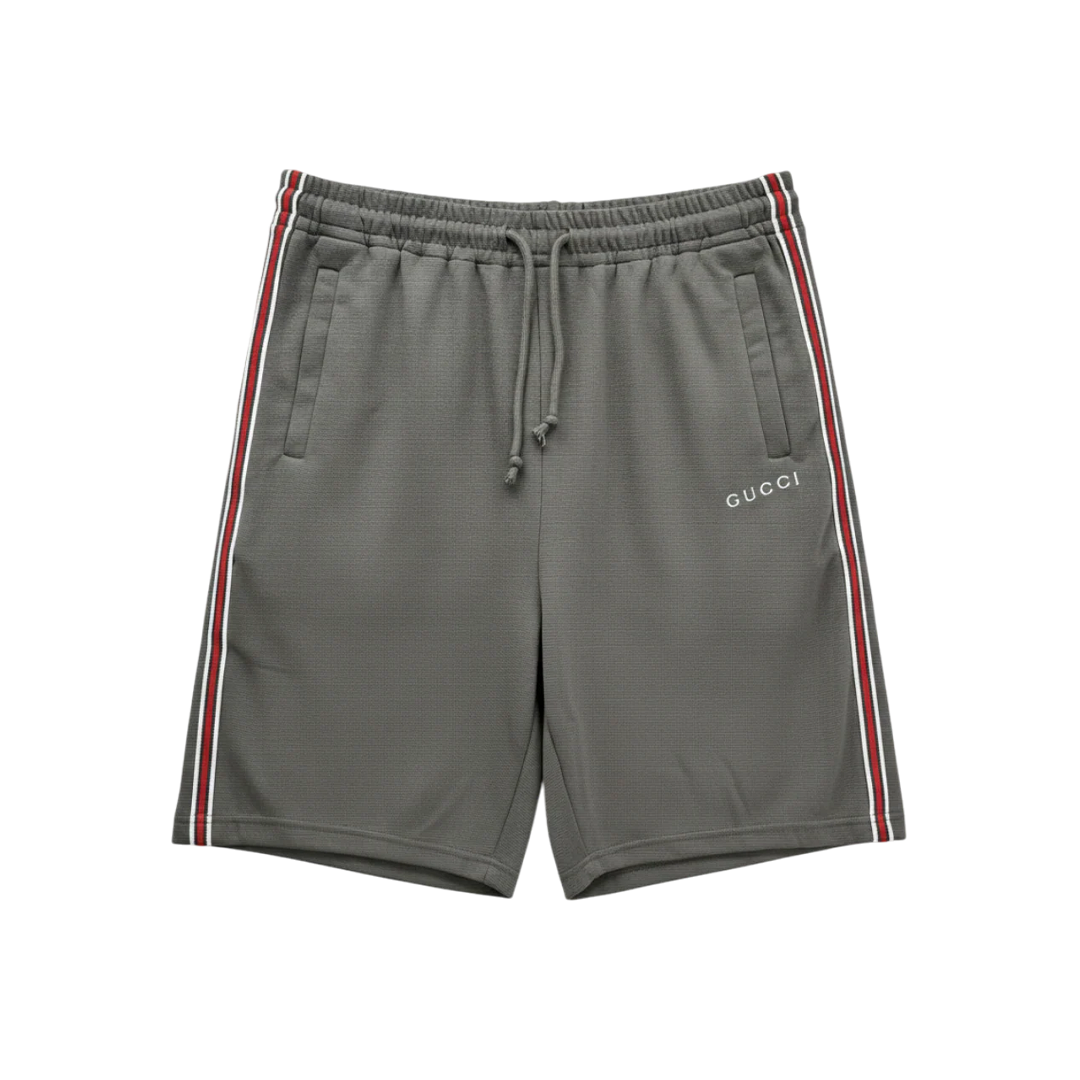 Gucci Web Stripe Jersey Shorts