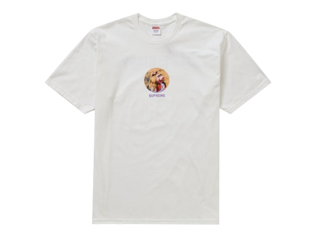 Miss Piggy Tee White
