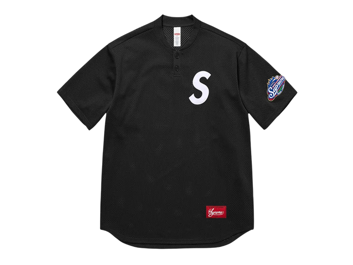 S Logo Baseball Henley