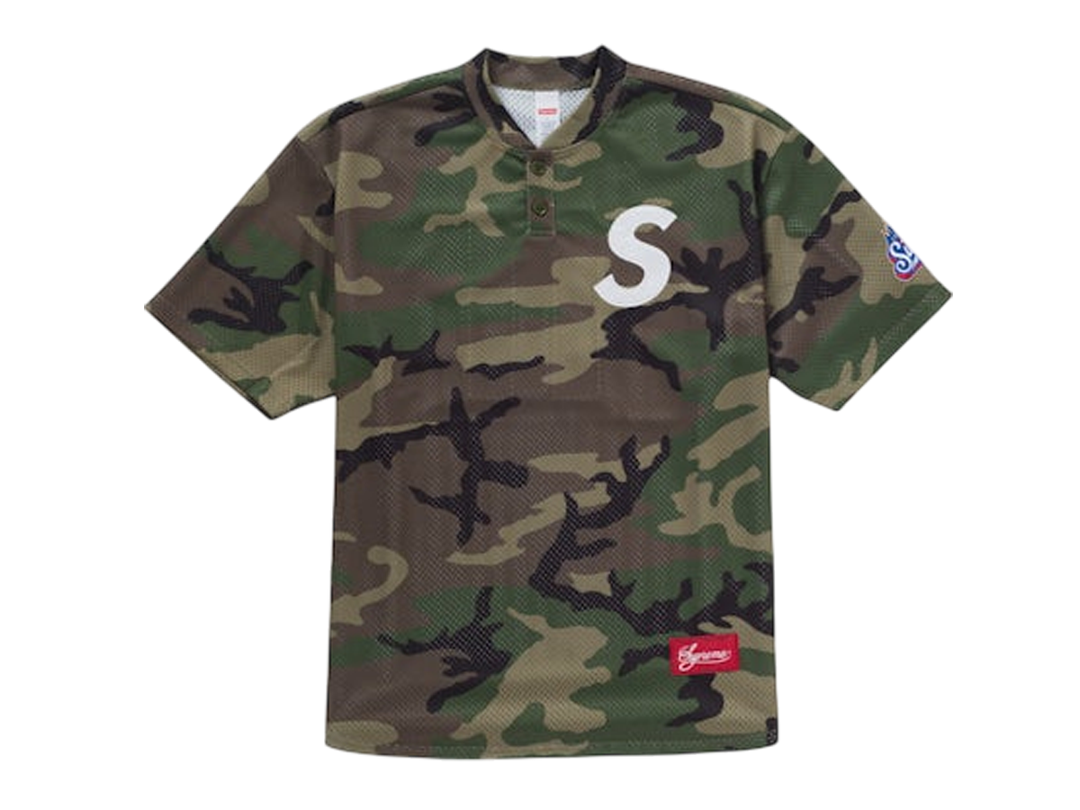 S Logo Baseball Henley