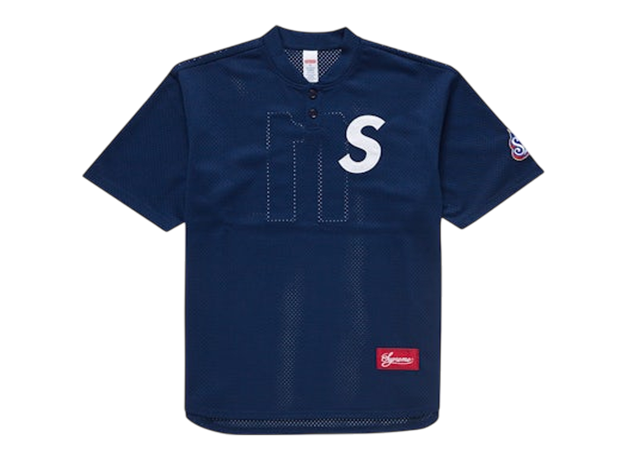 S Logo Baseball Henley