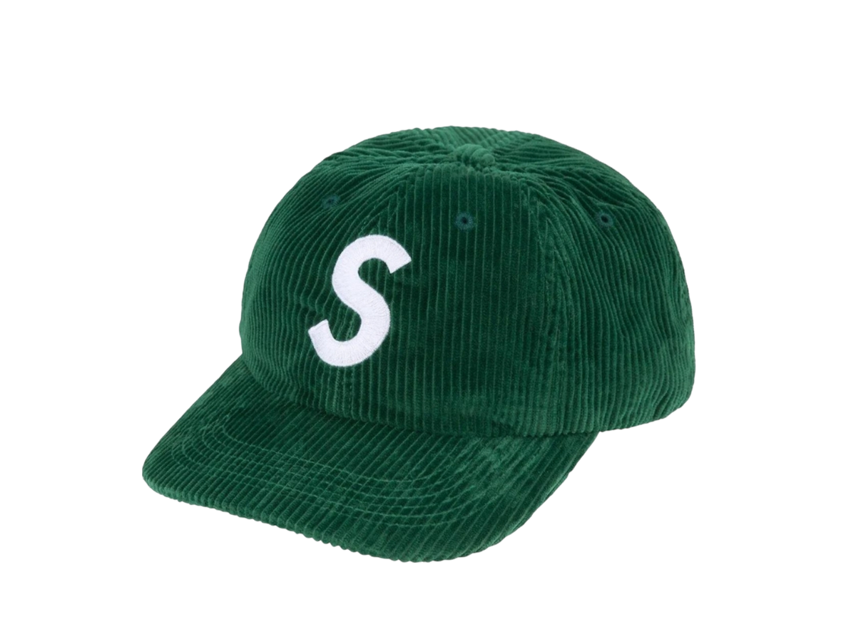 Pigment Coated S Logo 6-Panel Green