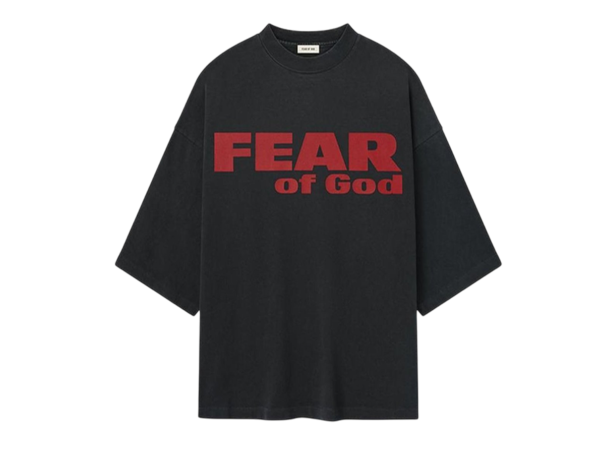Relaxed “Fear Is Gone” Cotton T-Shirt