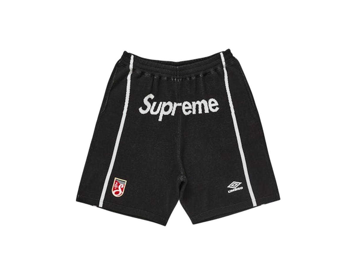 Supreme x Umbro Knit Soccer Short black