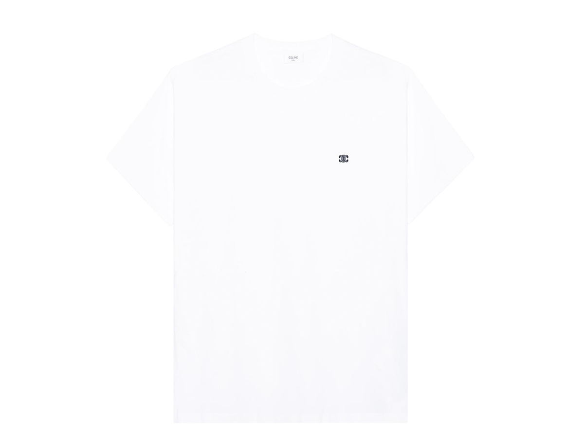 Loose-fitting Triomphe T-shirt, cotton jersey