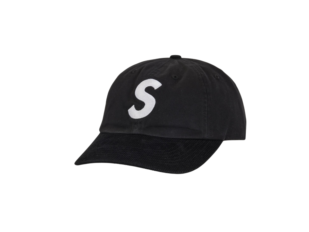 2-Tone S Logo 6-Panel Black (SS24)
