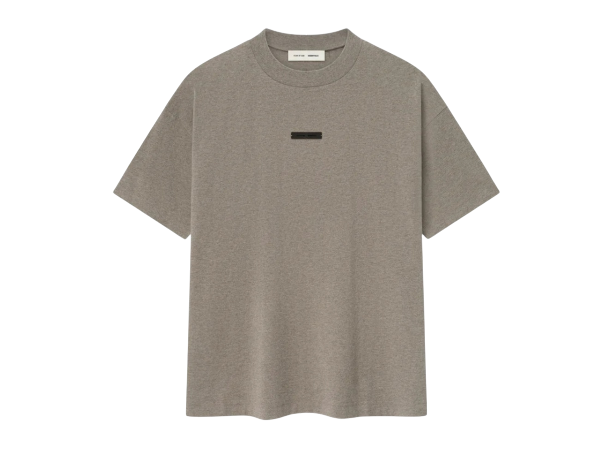 Essentials SS Tee Heather Grey (SS24)
