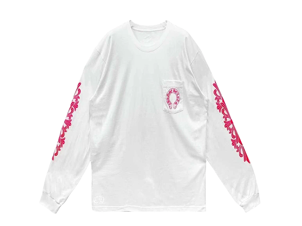 Horseshoe Logo Long Sleeve Pocket T-Shirt