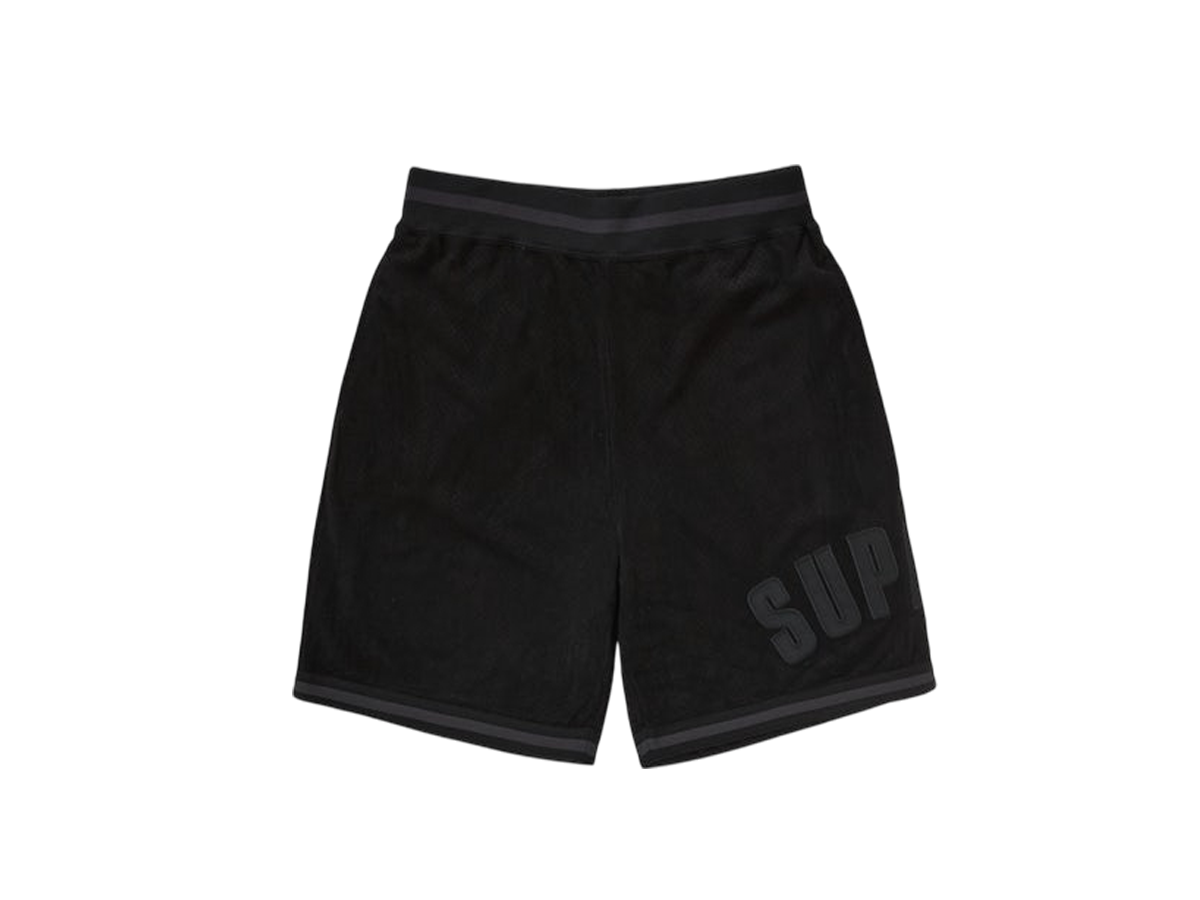Ultrasuede Mesh Short black