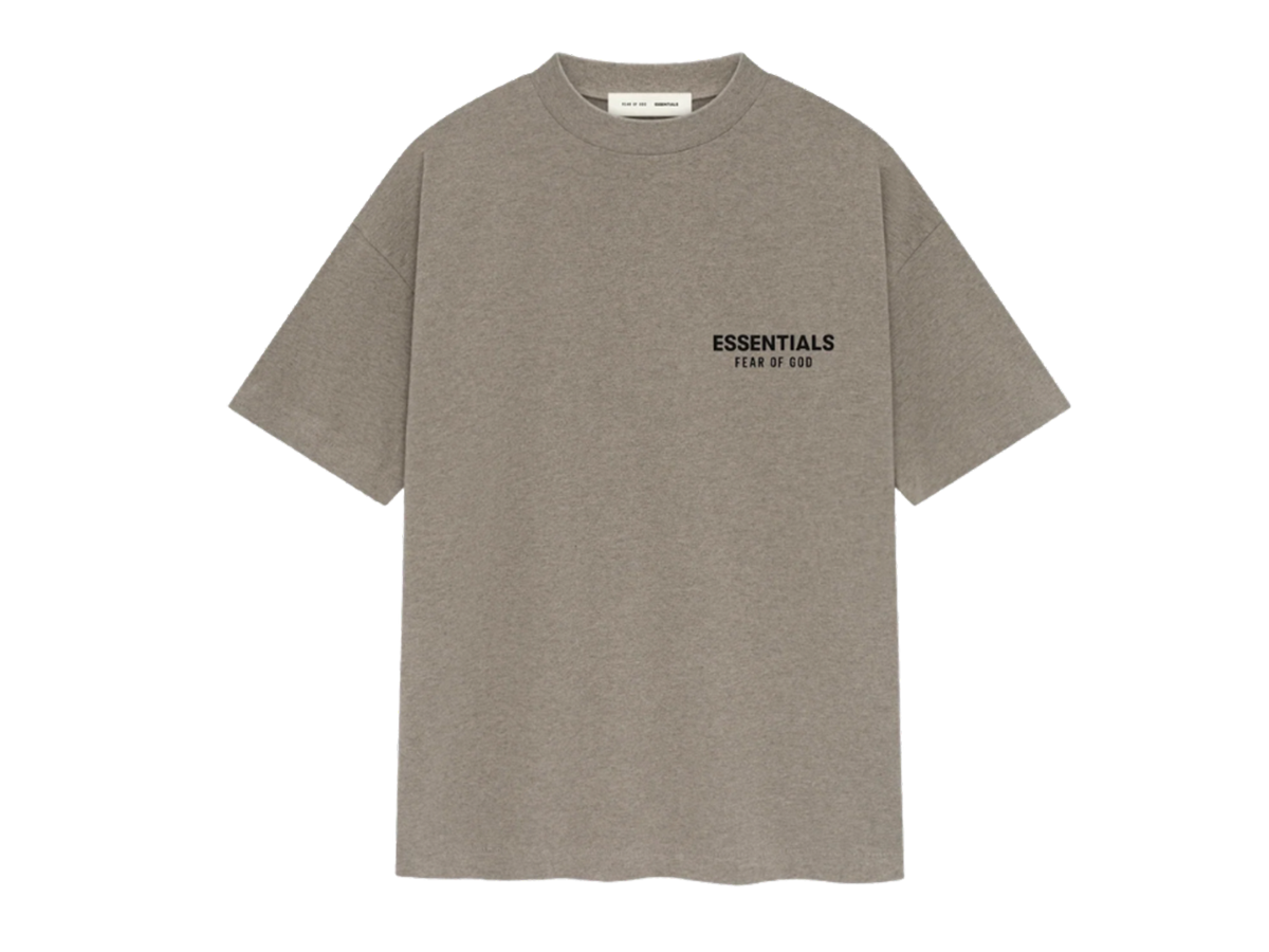 Essentials Jersey Crewneck T-Shirt Heather Gray (FW24)