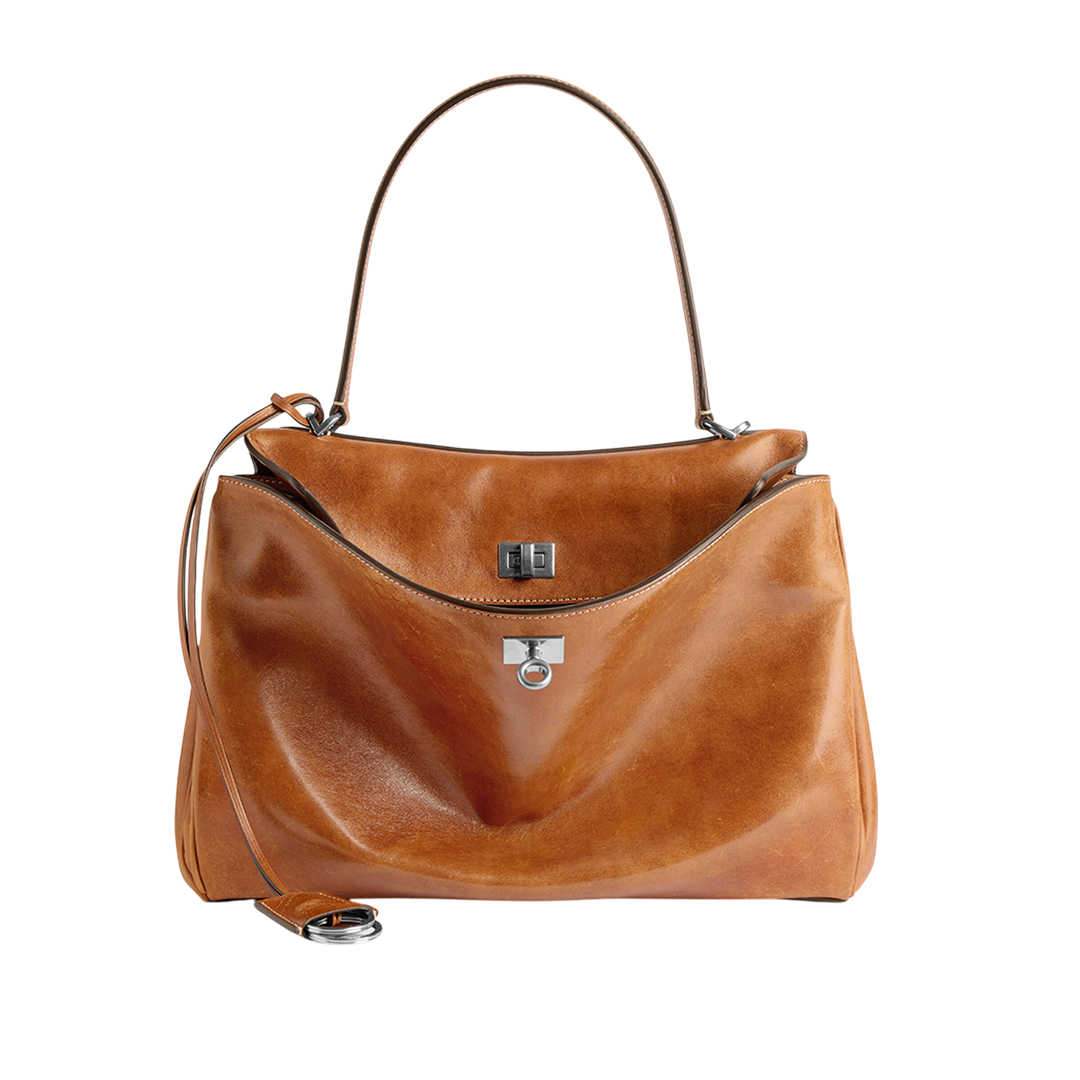Women's Rodeo Handbag Medium in Tan Cowboy