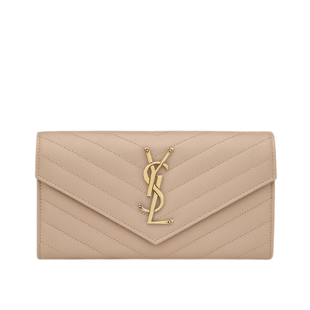 CASSANDRE MATELASSÉ LARGE FLAP WALLET