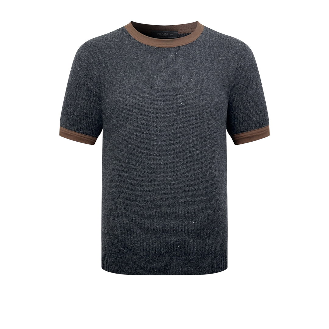 Cashmere crew neck sweater