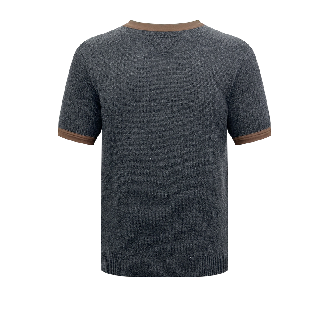 Cashmere crew neck sweater