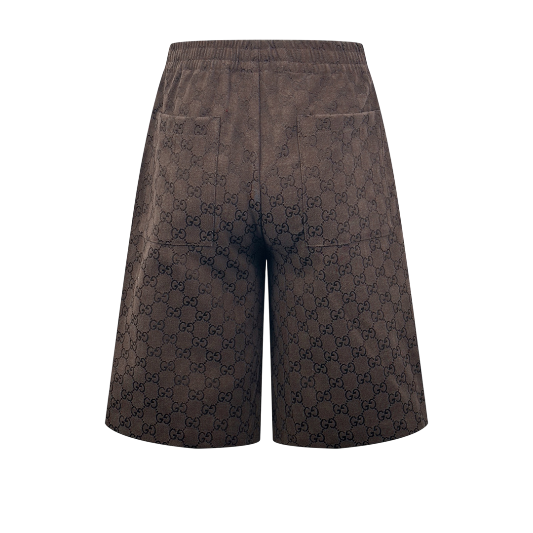 GG Canvas Linen Blend Bowling Pant