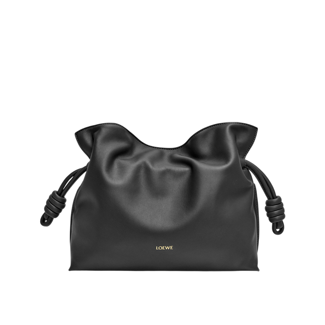 Medium Flamenco clutch in nappa calfskin