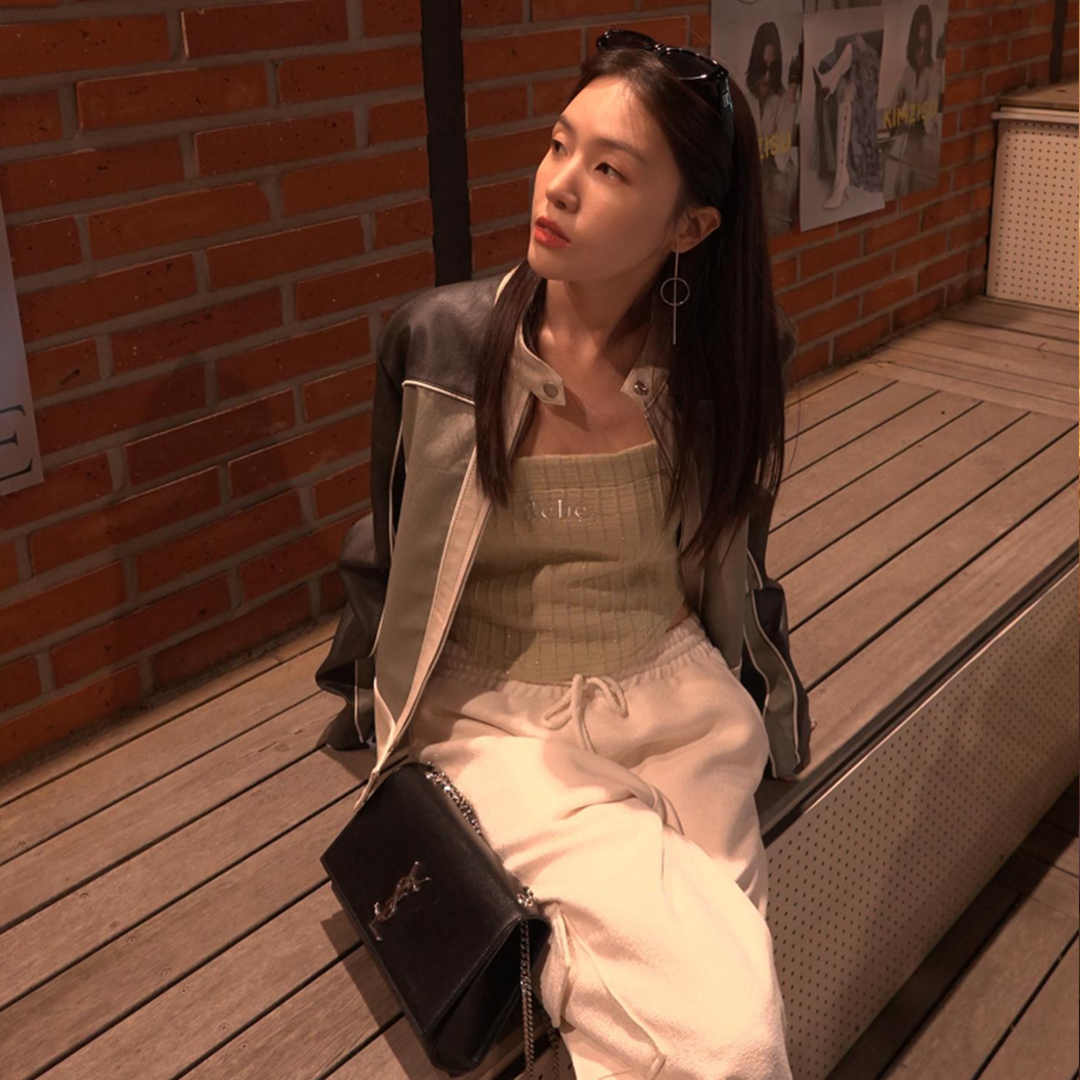 [Bang Min-ah's Pick] Saint Laurent Classic Medium Kate Satchel Bag