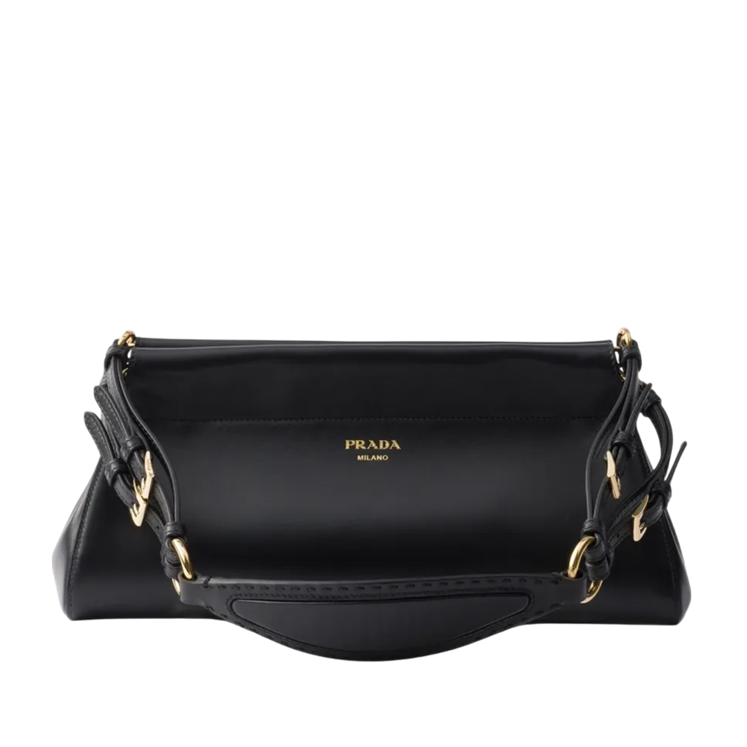 Medium Enchaine Leather Shoulder Bag