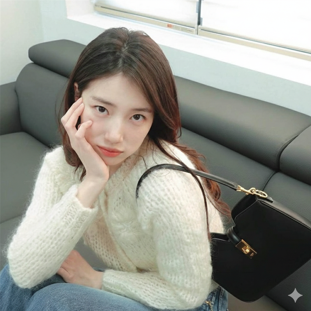 [Suzy PICK] Celine Small Soft 16 Camille Bag - Calfskin Black