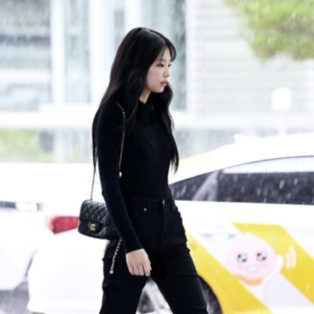 [Jenny PICK] Chanel Chain Golden Ball Petite Sac Lambskin Shoulder Bag Black Gold