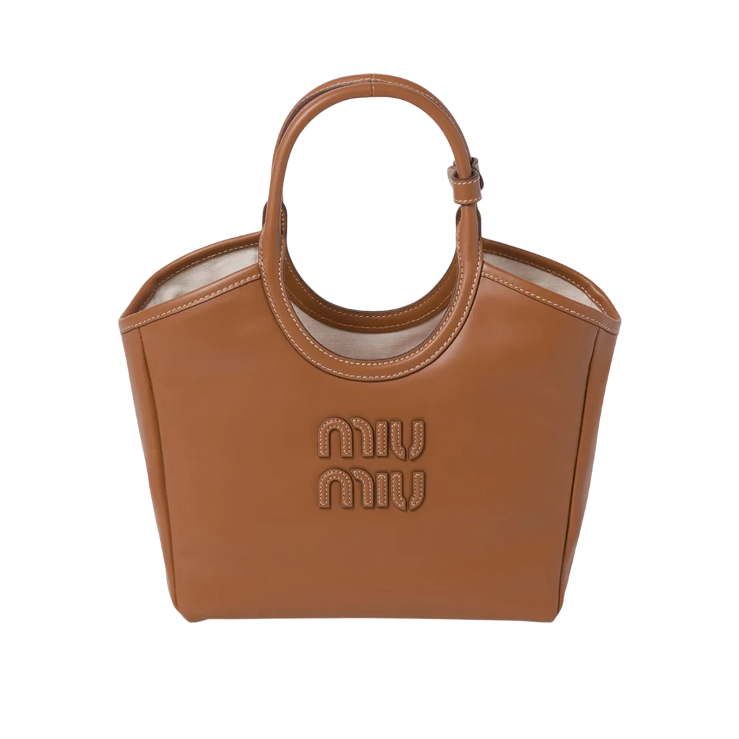 lVY LEATHER TOTE BAG