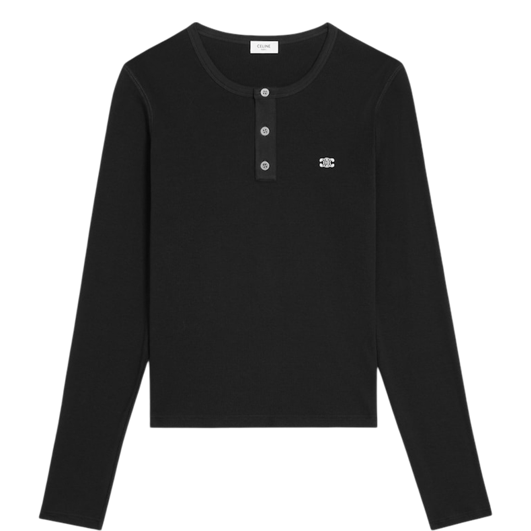 Long-sleeved T-shirt, cotton jersey fabric