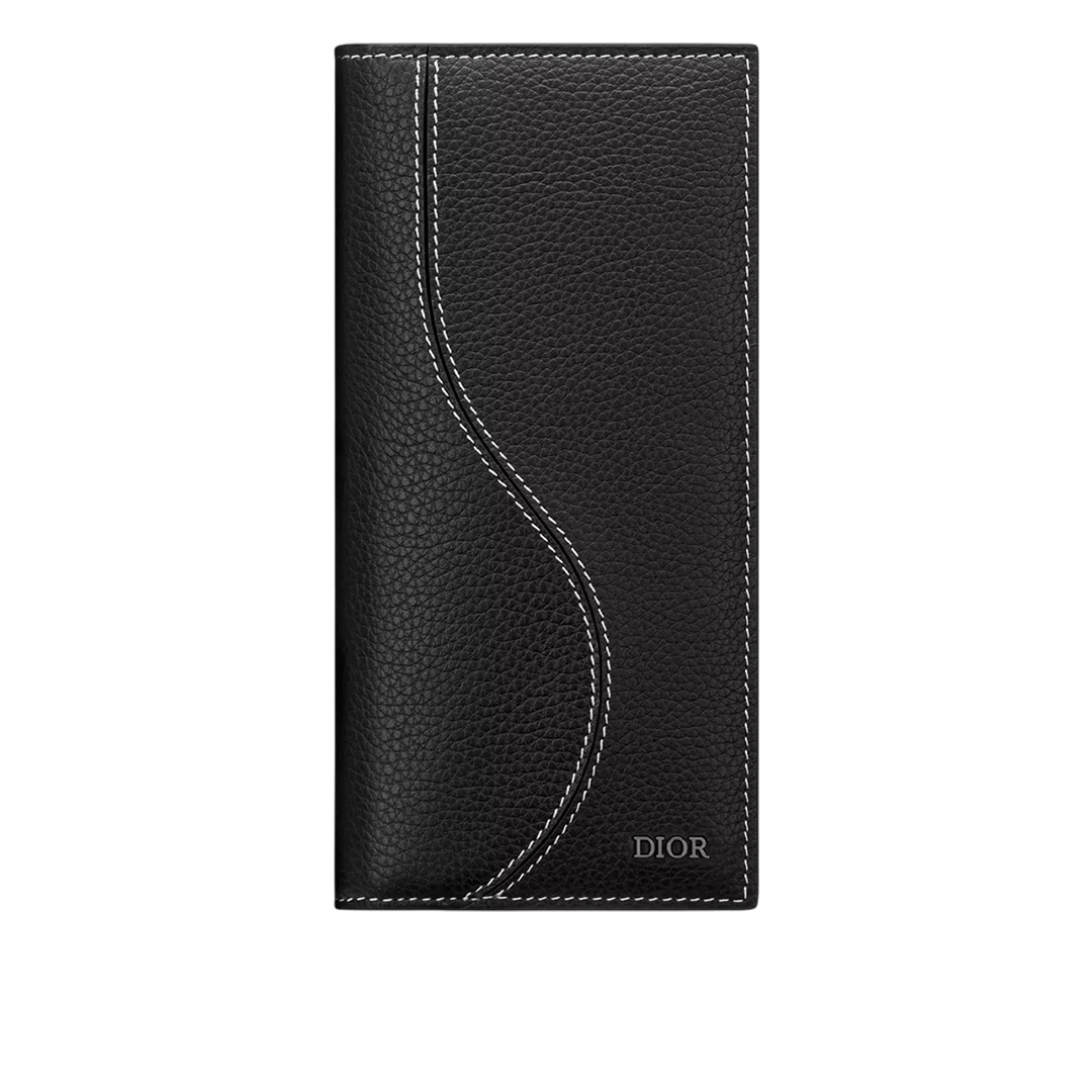 Saddle long bifold wallet