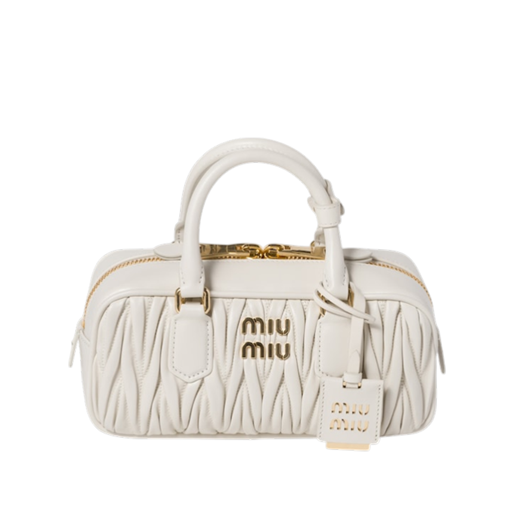 Arcadie quilted nappa leather bag