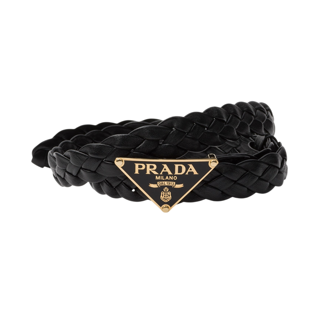 Nappa leather belt