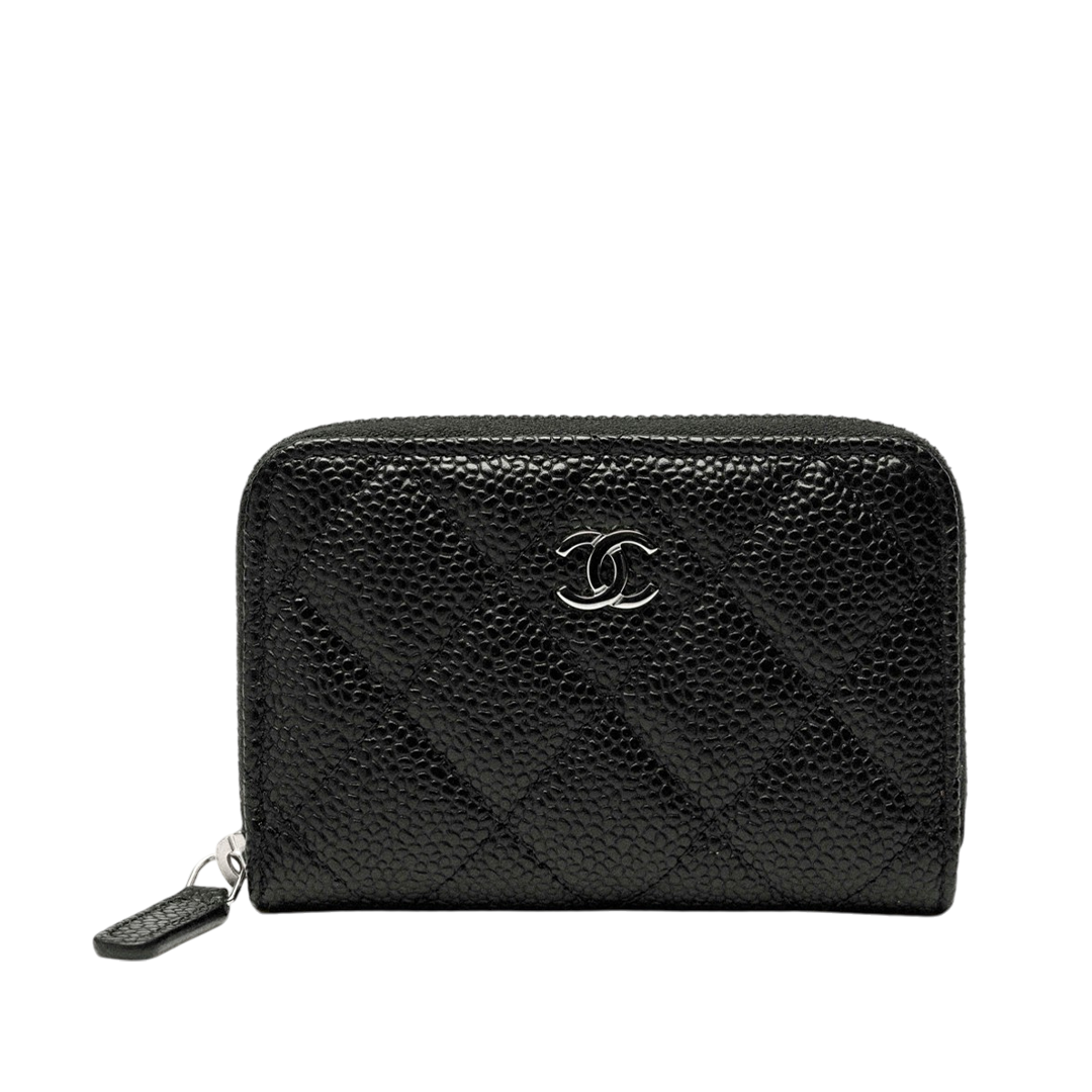 Classic zippered coin purse