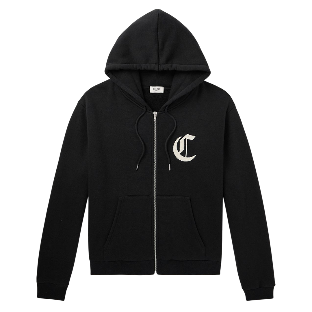 Cotton Fleece Zip Hoodie