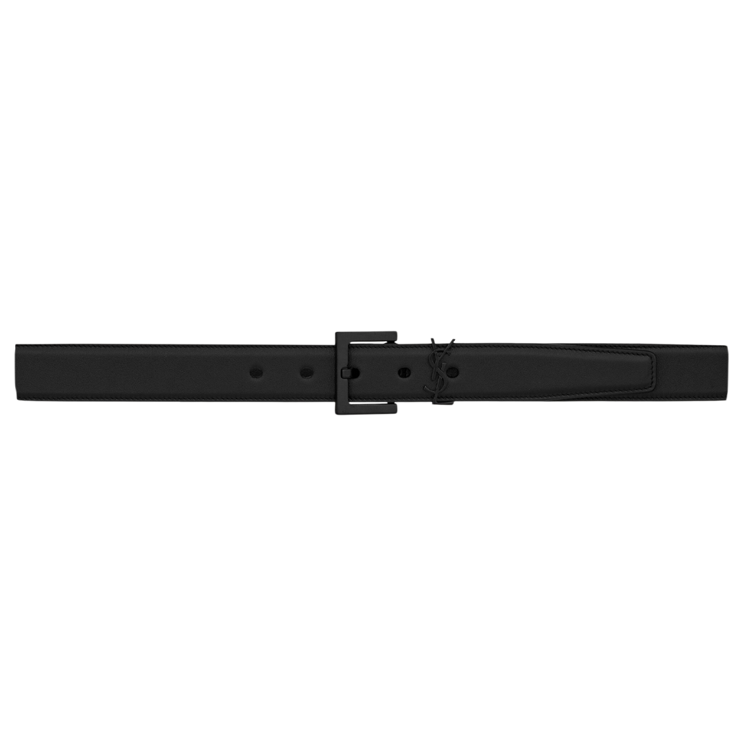 Cassandre belt in smooth leather