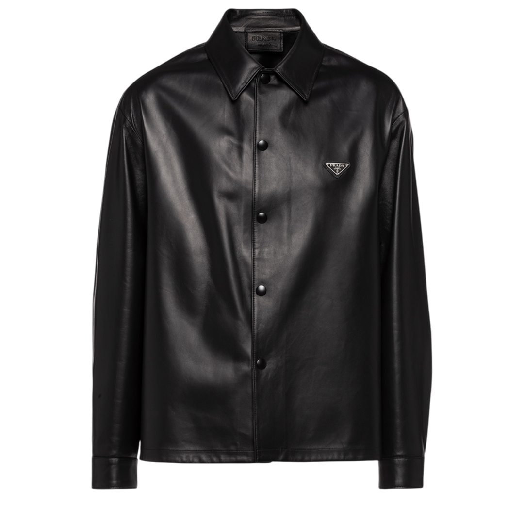 Napa leather shiirt
