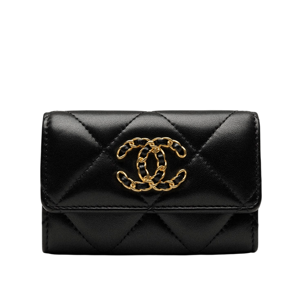 CHANEL 19 Flap Card Holder