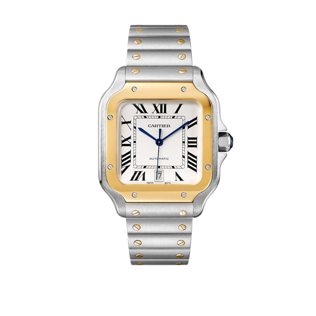 Large Santos de Cartier watch