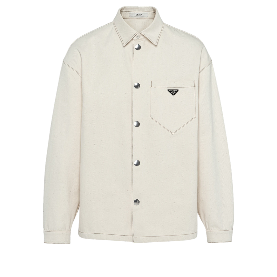 Cotton And Linen Chambray Shirt