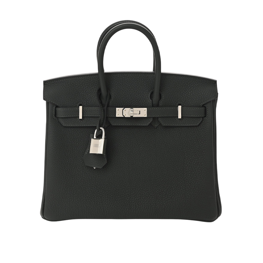 Togo Birkin 25 Vert Fonce