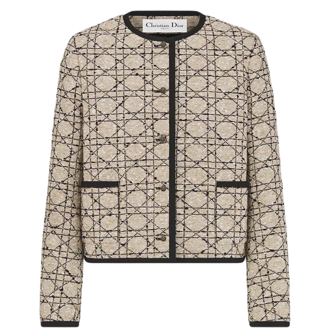 Dior Macrocannage Cropped Jacket