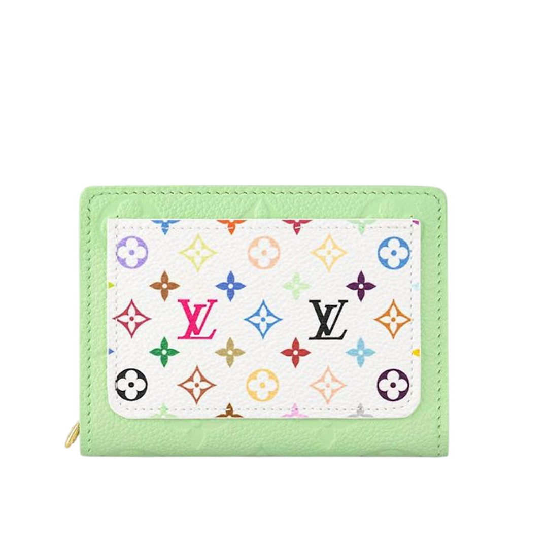 Green Tea Louis Vuitton x Takashi Murakami Portefeuille Claire