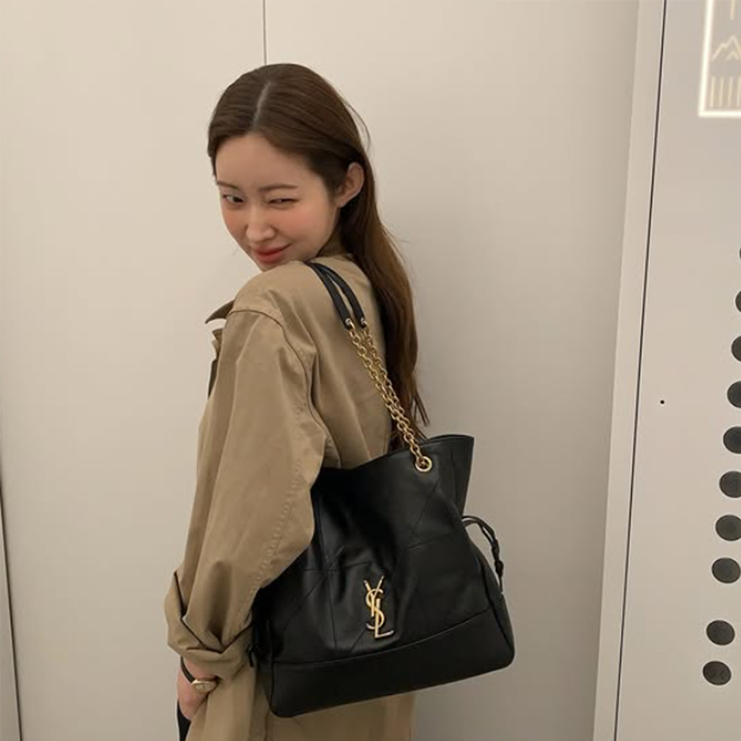 [Cha Jeong-won PICK] Saint Laurent Jamie Lambskin Small Shopper Bag