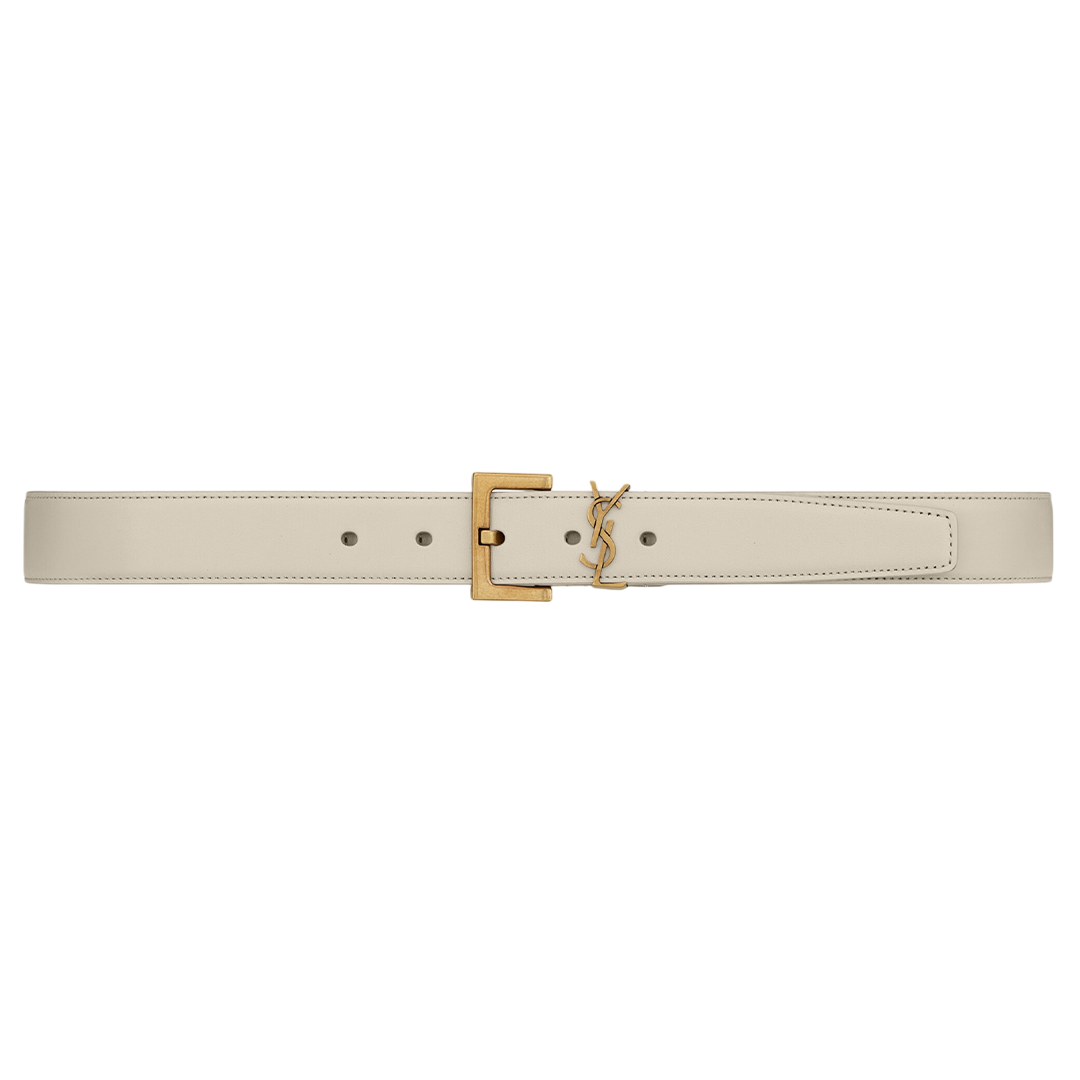Cassandre Belt in smooth leather