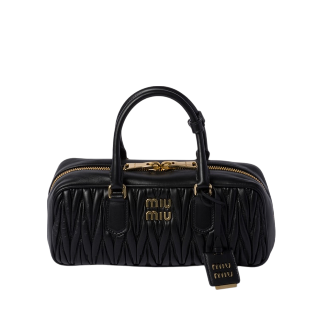 Arcadie quilted nappa leather bag